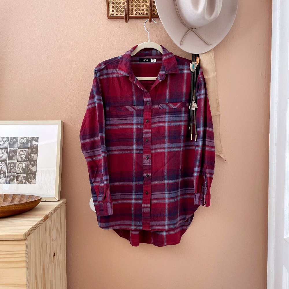 UO Oversized Flannel